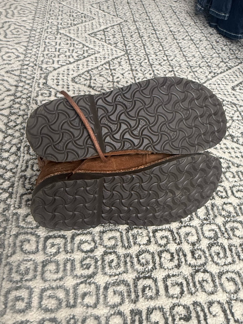 Birkenstock Brown Suede Lined Lace-Up Boot - Picture 4 of 5
